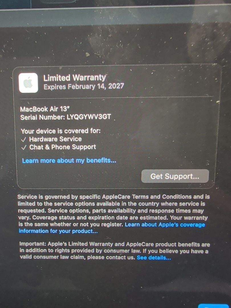 MacBook Air M4441310494107248646