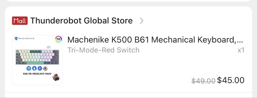Machenike K500 B61 Mechanical Keyboard441555363877376002