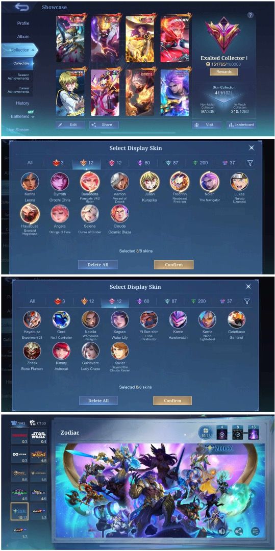 MLBB ACCOUNT SWAP FOR VALORANT ACCOUNT (Category: Game Gift Cards & Accounts) located in Caloocan City. Submitted by ezashjuls (Listing ID 1435208958, Image 1). Description: MLBB ACCOUNT FOR SELL OR SWAP! OPEN FOR SWAP: VALORANT ACCOUNT THE ACCOUNT HAS NO ISSUES PM FOR MORE DETAILS RFS: NO LONGER USING.