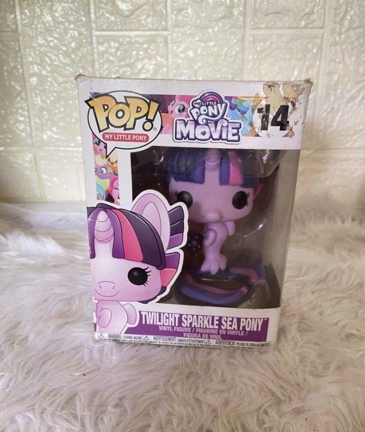 My Little Pony Funko Pop (Category: Designer & Blind Box Toys) located in Imus. Submitted by pixieflora (Listing ID 1435193621, Image 3). Description: - My Little Pony Funko Pop figures. - Includes Dr. Hooves, Rainbow Dash Sea Pony, and Twilight Sparkle Sea Pony. - All figures are in their original boxes. - Perfect for My Little Pony fans of all ages. - 350 for twilight and rainbow dash - 600 for mr.hooves.