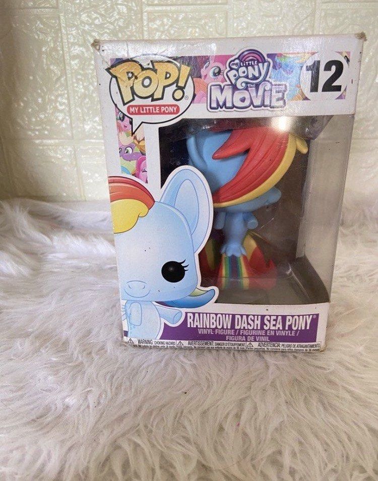My Little Pony Funko Pop (Category: Designer & Blind Box Toys) located in Imus. Submitted by pixieflora (Listing ID 1435193621, Image 2). Description: - My Little Pony Funko Pop figures. - Includes Dr. Hooves, Rainbow Dash Sea Pony, and Twilight Sparkle Sea Pony. - All figures are in their original boxes. - Perfect for My Little Pony fans of all ages. - 350 for twilight and rainbow dash - 600 for mr.hooves.