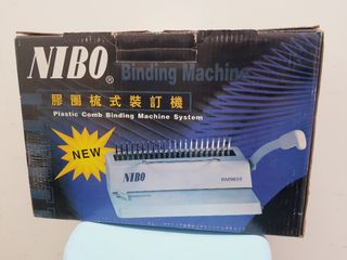 NIBO Plastic Comb Binding Machine System450037498837749760