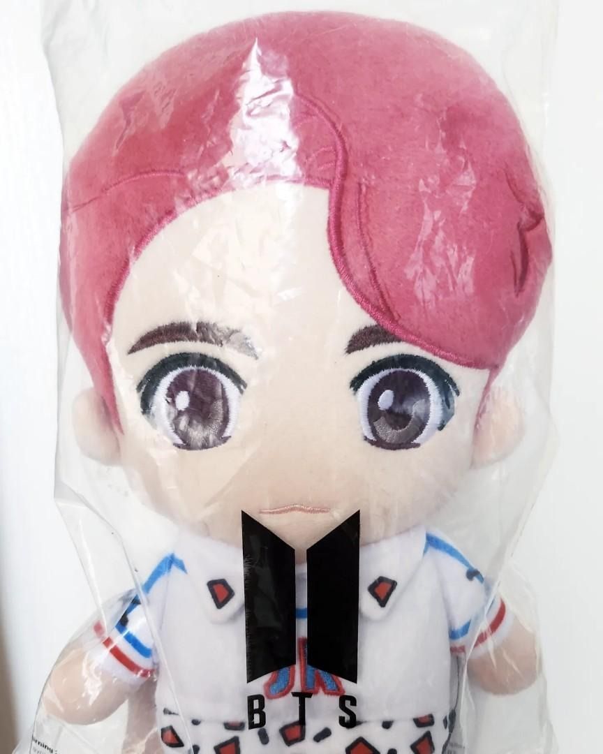 Original & NEW BTS TinyTan DNA Jung Kook standing plush doll (RARE) (Category: Toys & Games) located in Pasig City. Submitted by kmfad (Listing ID 1435319965, Image 2). Description: Original BTS TinyTan DNA Jung Kook standing plush doll (Hard to find na) WTS LFB. On-hand. Brand new. Sealed since day 1. Complete with tags, attached. RFS: Decluttering. Need to make space for new merch. Gcash/Maya/BPI payment..