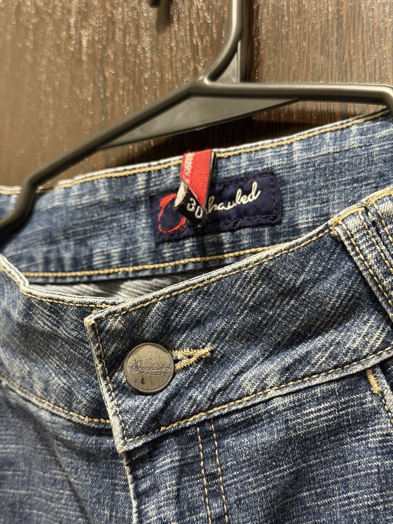 Overhauled Jeans Light Washed Jorts (Category: Shorts) located in Taguig. Submitted by 77dbae (Listing ID 1435236720, Image 2). Description: Overhauled Jeans Jorts - size 30 rfs: decluttering.
