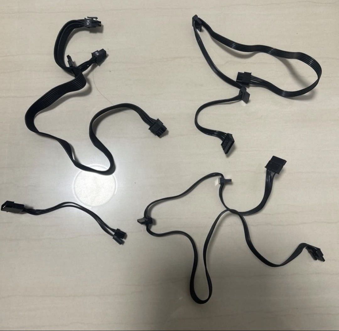 PC Power Supply Cables - Various Types440934947441889285