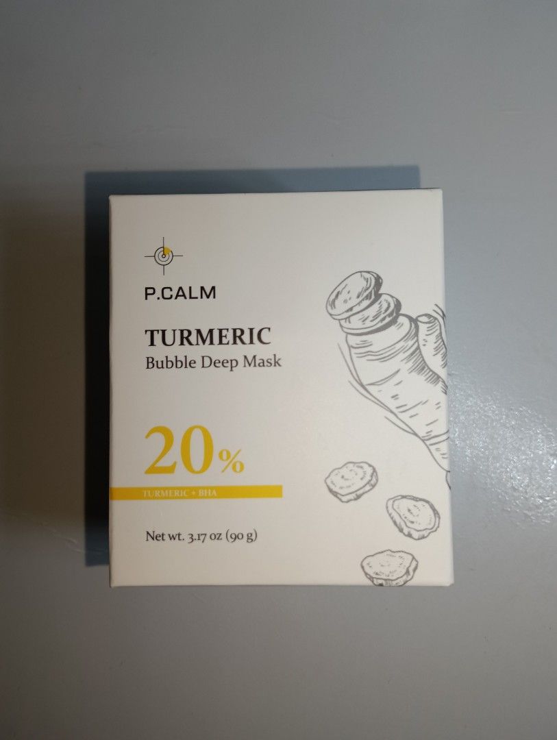 p.calm TURMERIC BUBBLE DEEP MASK (Category: Face Care) located in Tagum. Submitted by bibisell7 (Listing ID 1435211570, Image 1). Description: SEALED❗.