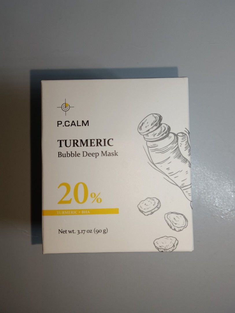 p.calm TURMERIC BUBBLE DEEP MASK (Category: Face Care) located in Tagum. Submitted by bibisell7 (Listing ID 1435211570, Image 3). Description: SEALED❗.