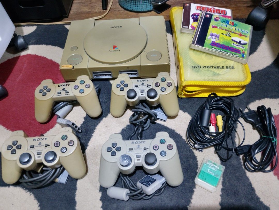 ps1 modified (Category: PlayStation) located in Manila. Submitted by boyhet.thrift15 (Listing ID 1375354560, Image 1). Description: playstation 1 (phat modified 110v) model no. SCPH-9001/NTSC U/C with 4pcs controller 1pcs memory card 44pcs cd games selling 2,500.