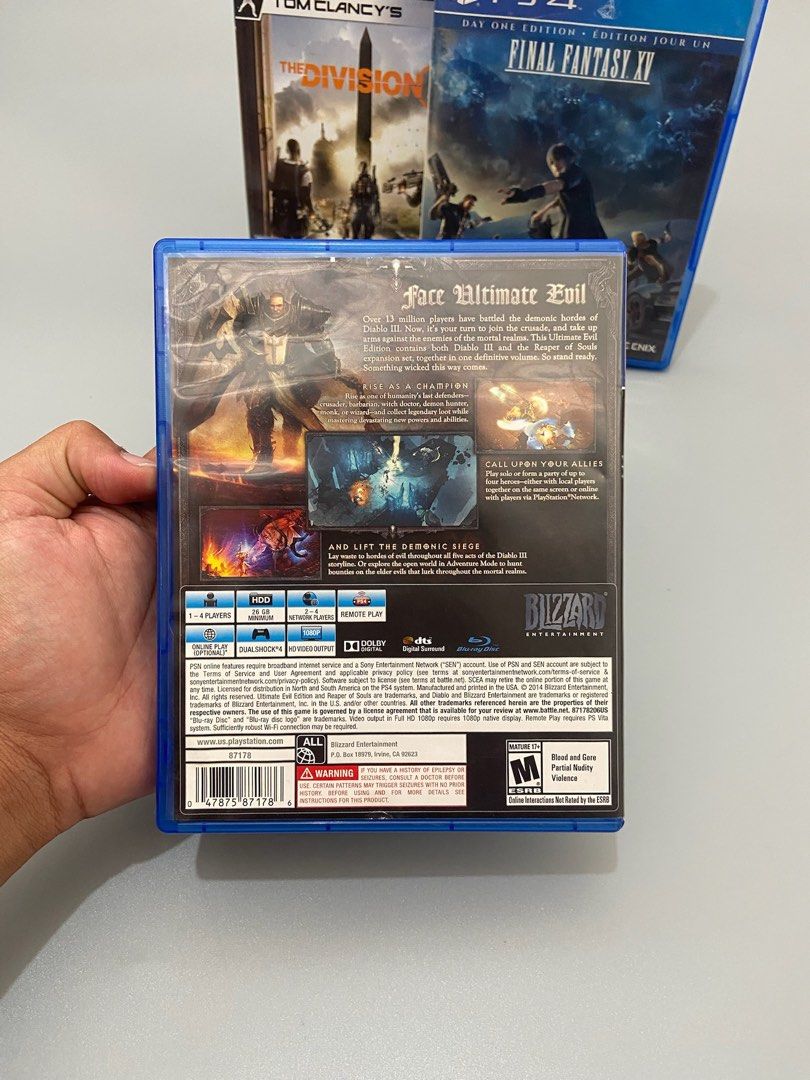 PS4 GAME CD’S (3 ASPACK) (Category: PlayStation) located in Mabalacat. Submitted by alternativegooods (Listing ID 1435313435, Image 2). Description: .