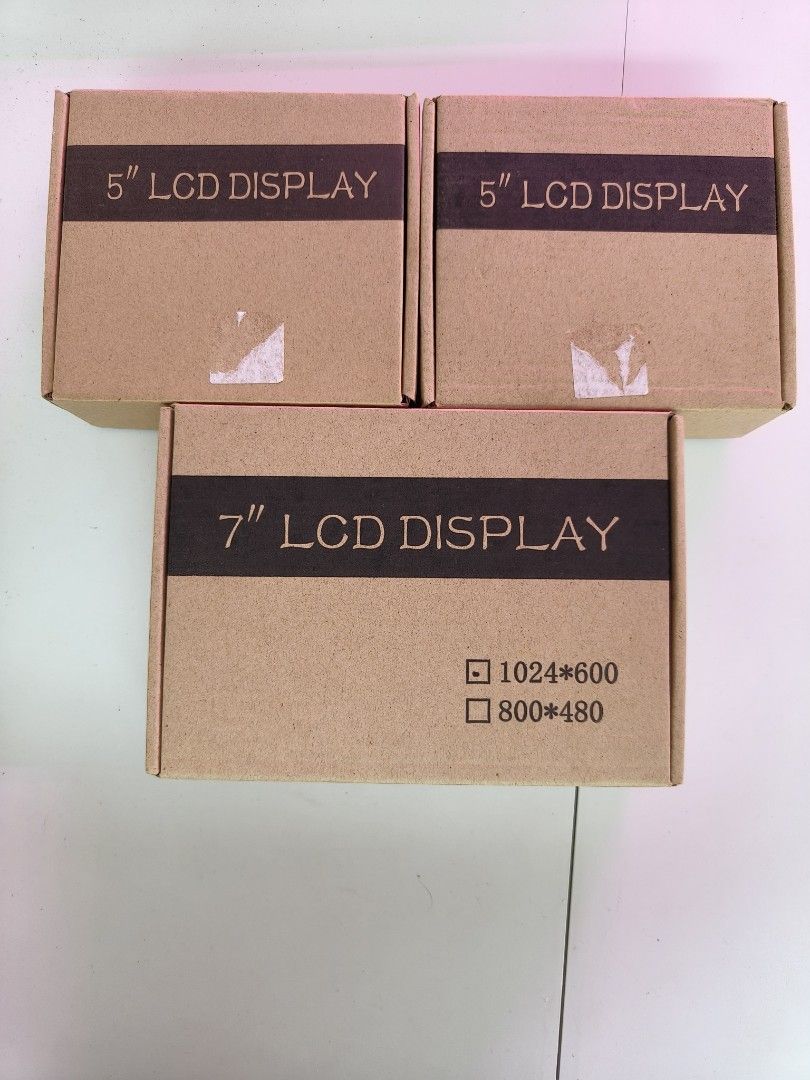 Raspberry Pi 5" and 7" LCD Capacitive Touchscreen Display441062656311961600