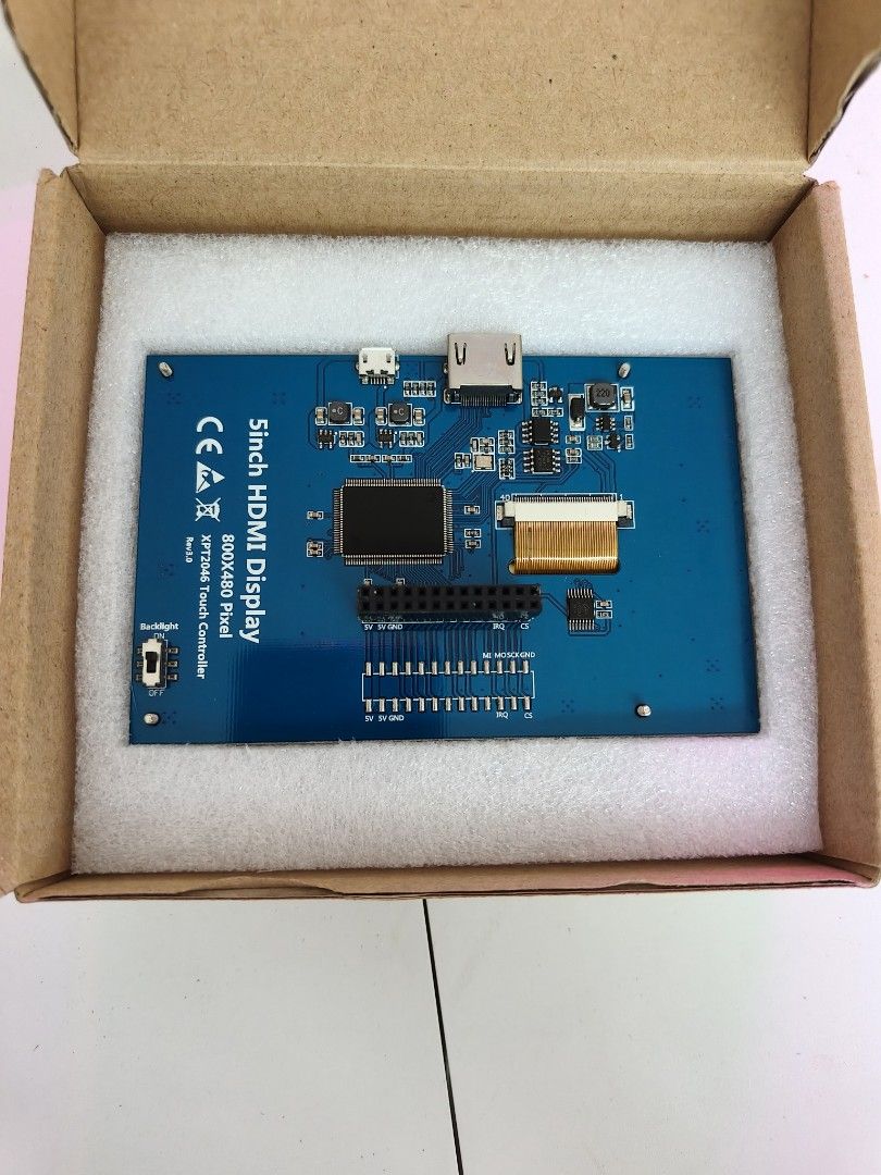 Raspberry Pi 5" and 7" LCD Capacitive Touchscreen Display441062656311961603