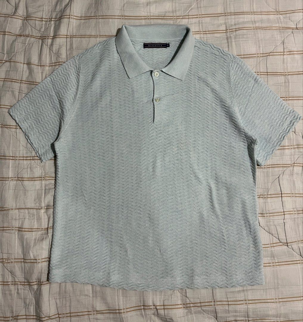 Regatta Knitted Polo Shirt (Category: Tshirts & Polo Shirts ) located in Marikina City. Submitted by dopaaaa (Listing ID 1435277961, Image 1). Description: Regatta Knitted Polo Shirt Dimensions: Length: 24’ Pit to pit (width): 21’ Color may vary due to lighting..