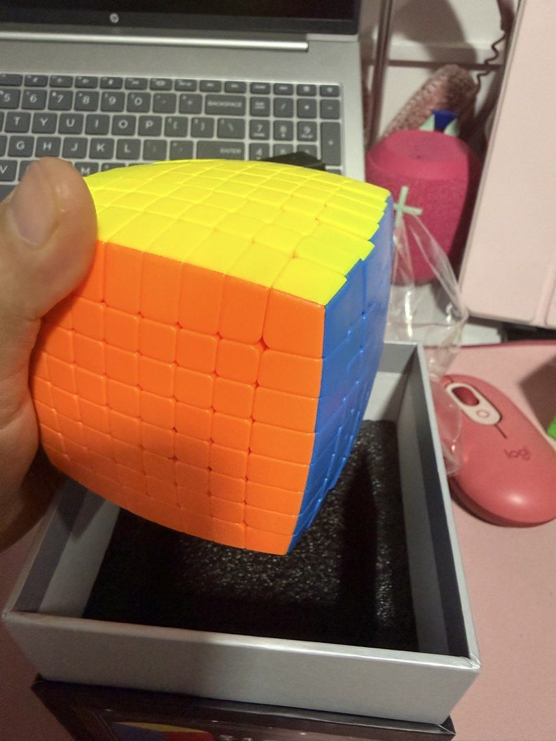 Rubiks Cube 8x8 Shengshou (Category: Board Games & Puzzles) located in Manila. Submitted by abigailcaraan (Listing ID 1435329474, Image 2). Description: Shengshou 8x8 Pillowed Cube..