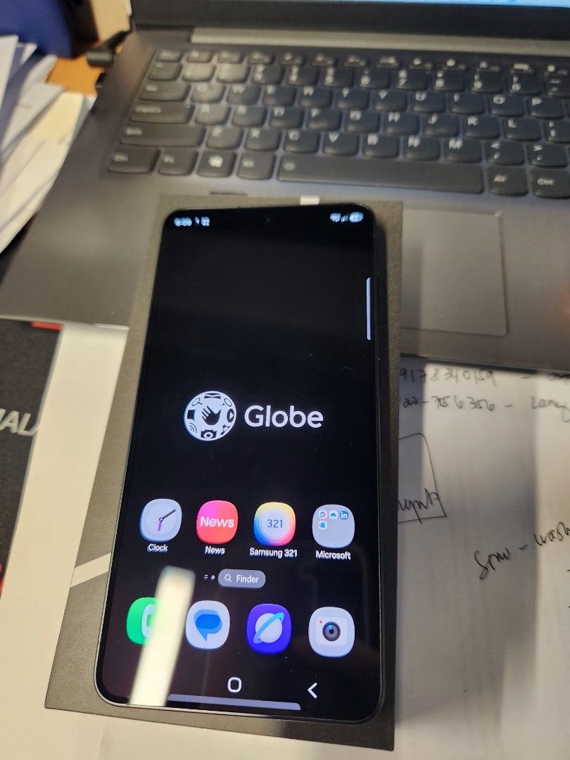S26 (globe sim only) (Category: Samsung) located in Manila. Submitted by phy1989 (Listing ID 1435269053, Image 1). Description: selling my s26 phone from globe just got this today april30,2026. hindi ko nagustuhan camera and plan to buy iphone na lang.