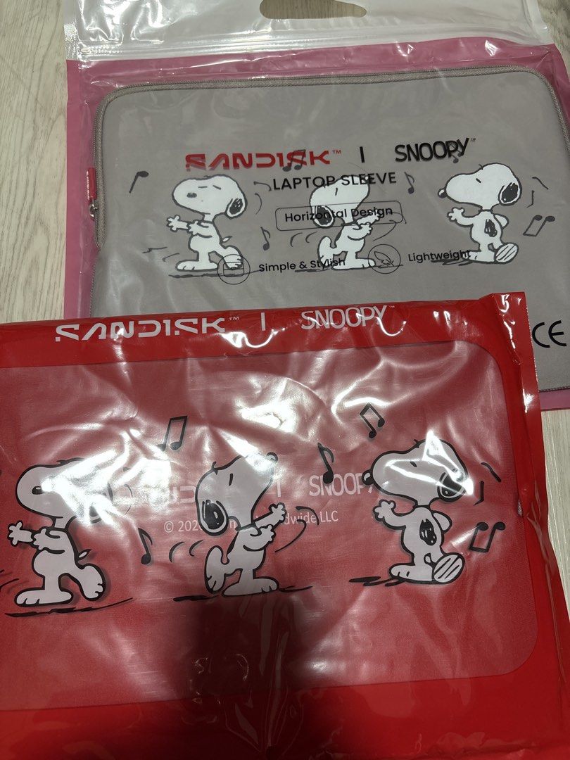 Sandisk Snoopy Laptop Sleeve441466773560381440