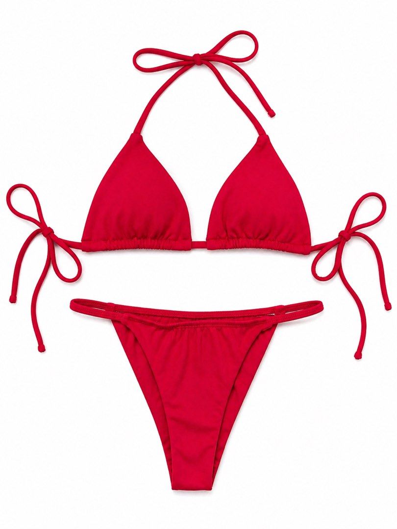 Sew Local PH - Red (Category: Bikinis & Swimsuits) located in Santa Rosa. Submitted by neloved_ (Listing ID 1435192286, Image 1). Description: Size: XS-Small Used once Shipping fee via LBC - P150 (I can also ship via lalamove).