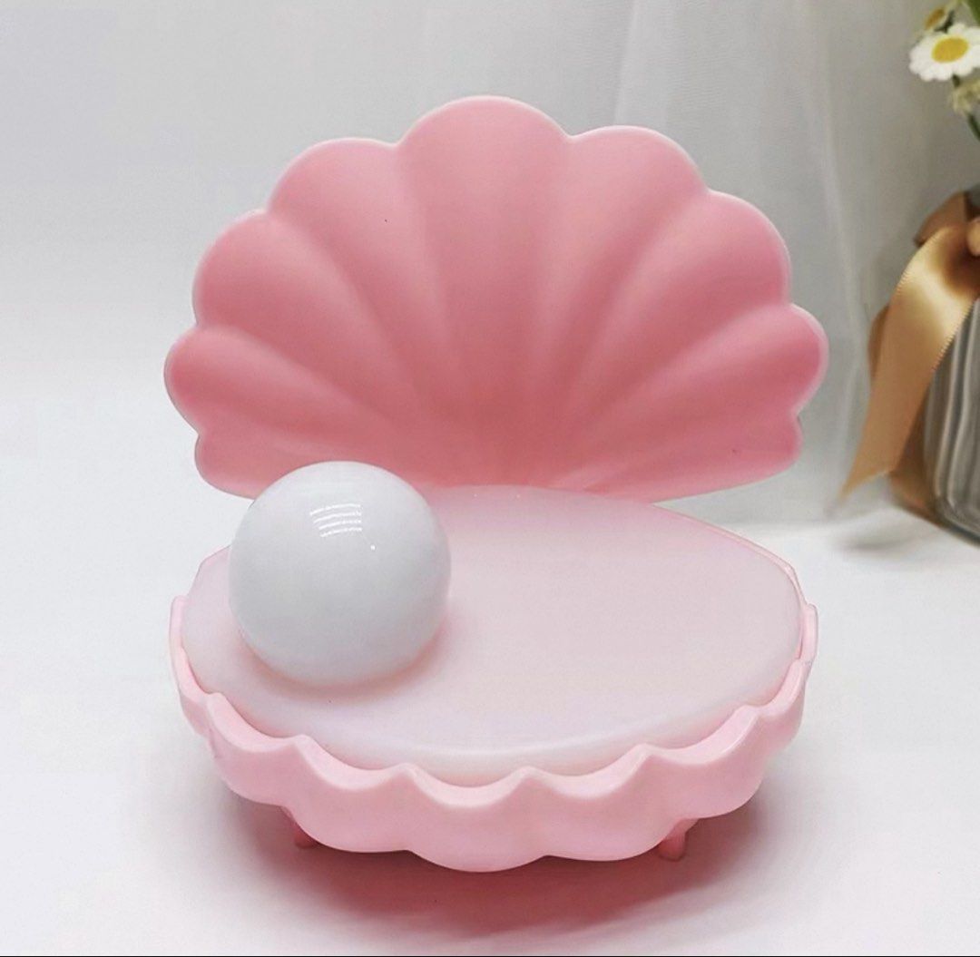 Shell Night Light with Pearl for personal use or diy decoden