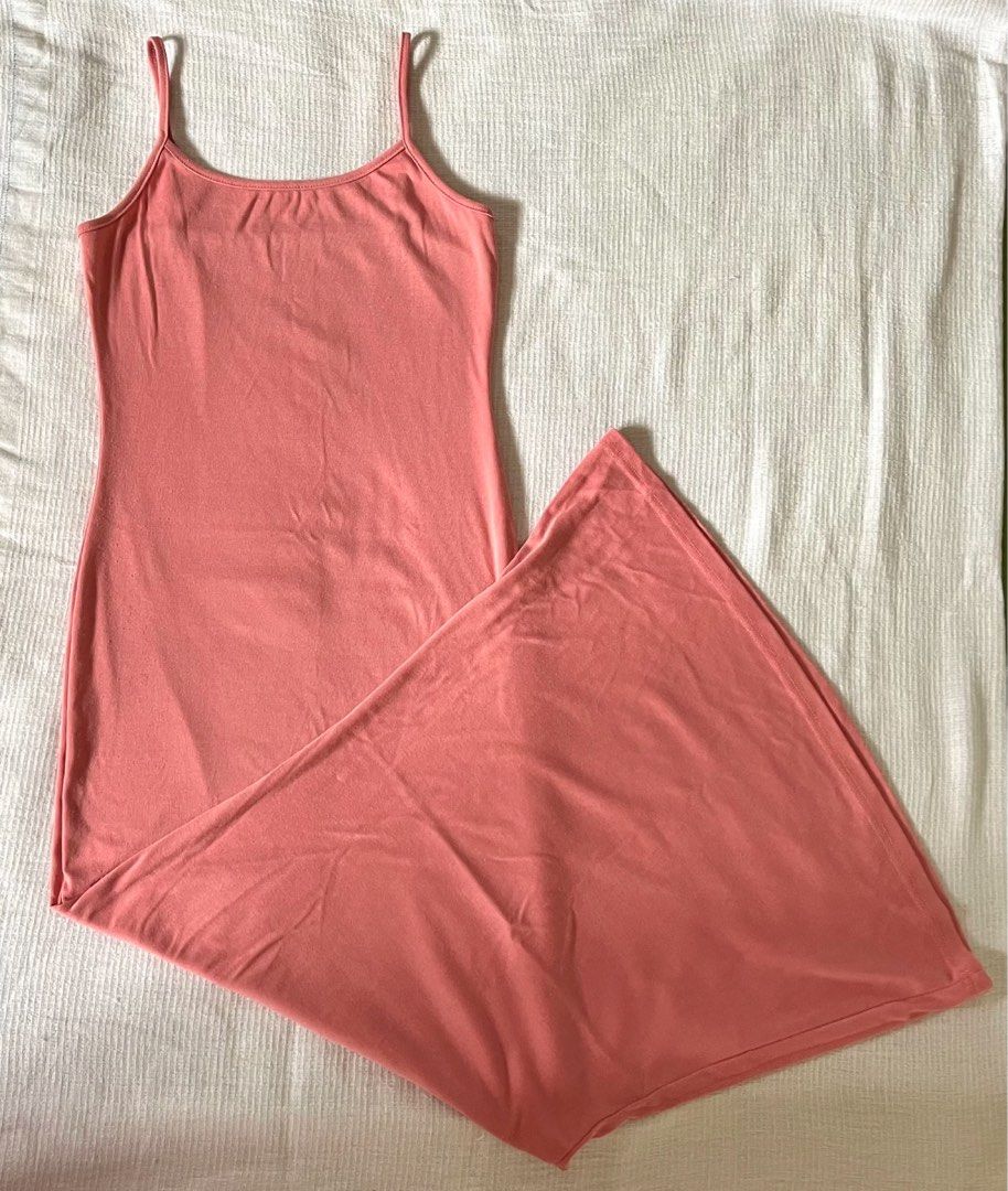 Sister A Pink Dress (Category: Dresses) located in Bulacan. Submitted by clothesbyash (Listing ID 1435216069, Image 2). Description: - Size XS-S - Super flattering - Has its own shape - Lovely pink color! - Adjustable straps.