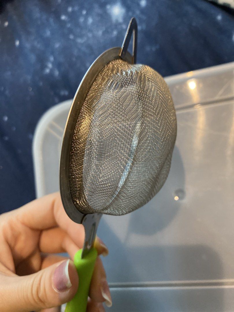 Stainless Steel Tea Strainer with Green Handle441265598540042242