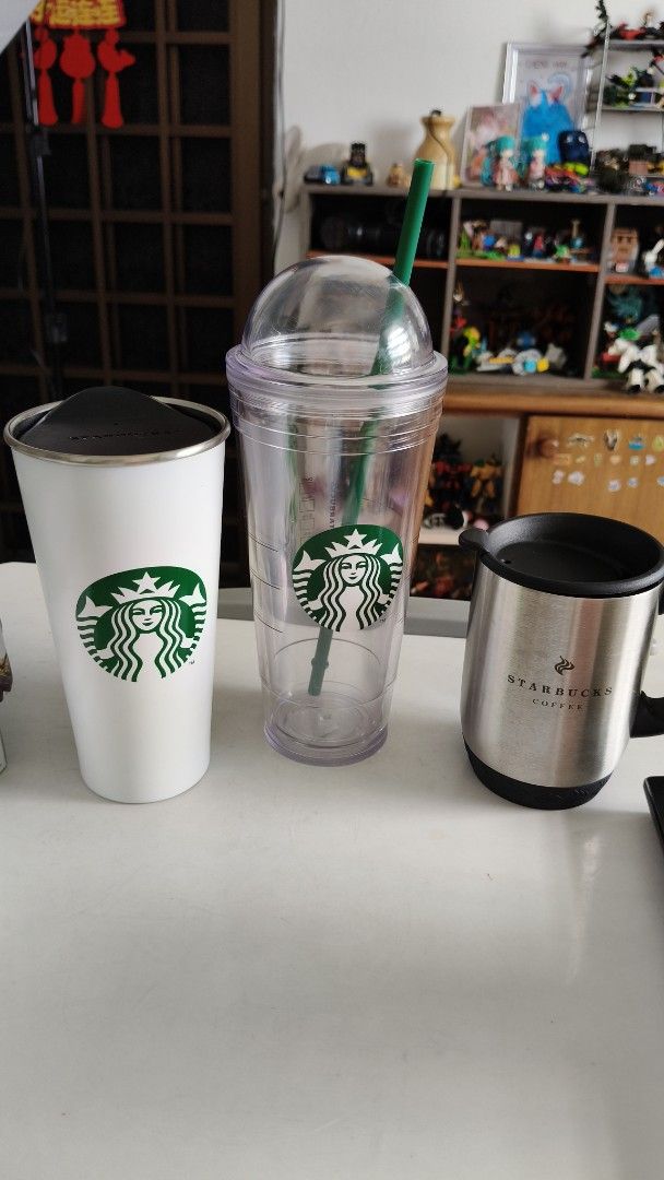 Starbucks Tumblers - Stainless Steel, Plastic, and Mug