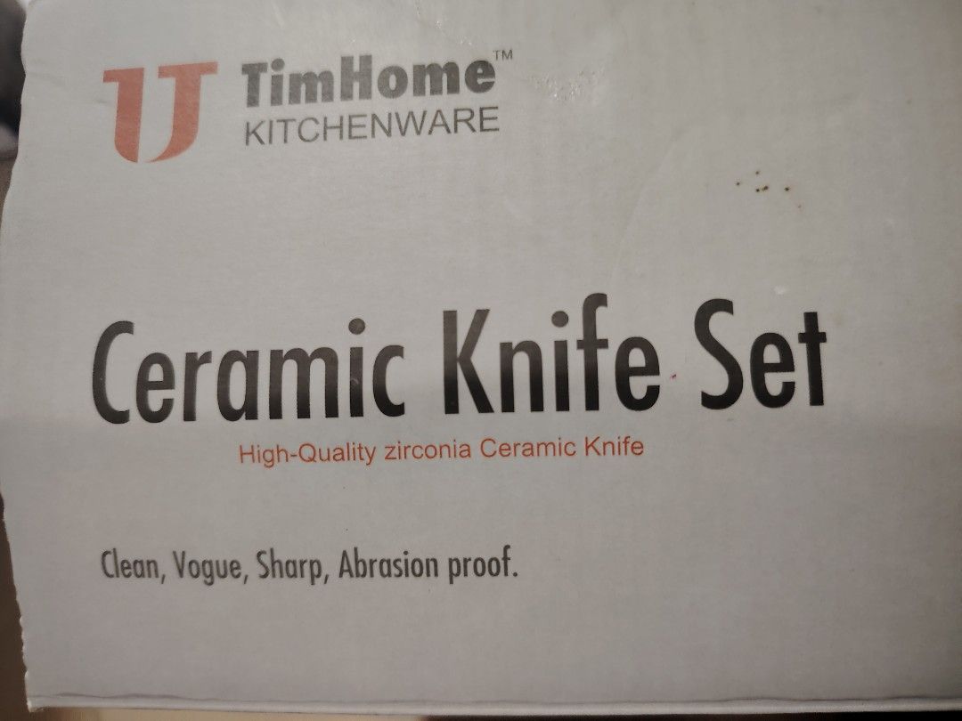 TimHome Ceramic Knife Set441011356744427522