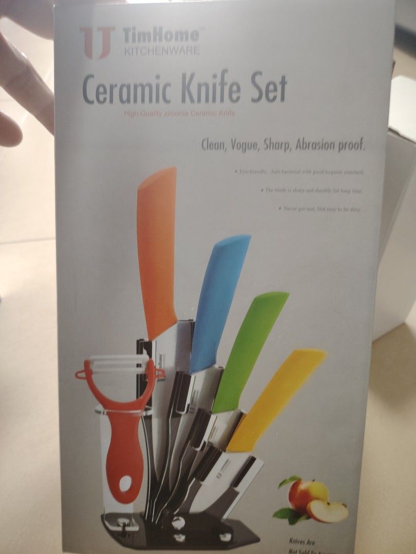 TimHome Ceramic Knife Set441011356744427521