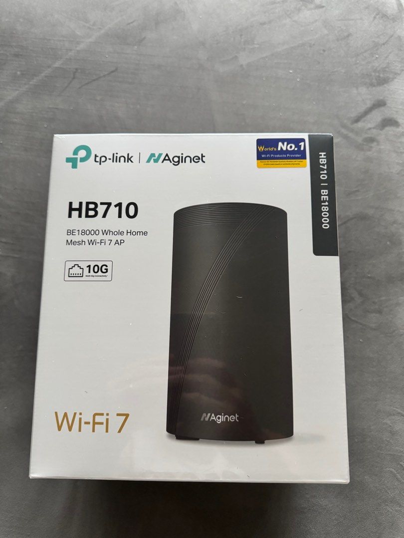 TP-Link Aginet HB710 BE18000 Wi-Fi 7 Mesh Router