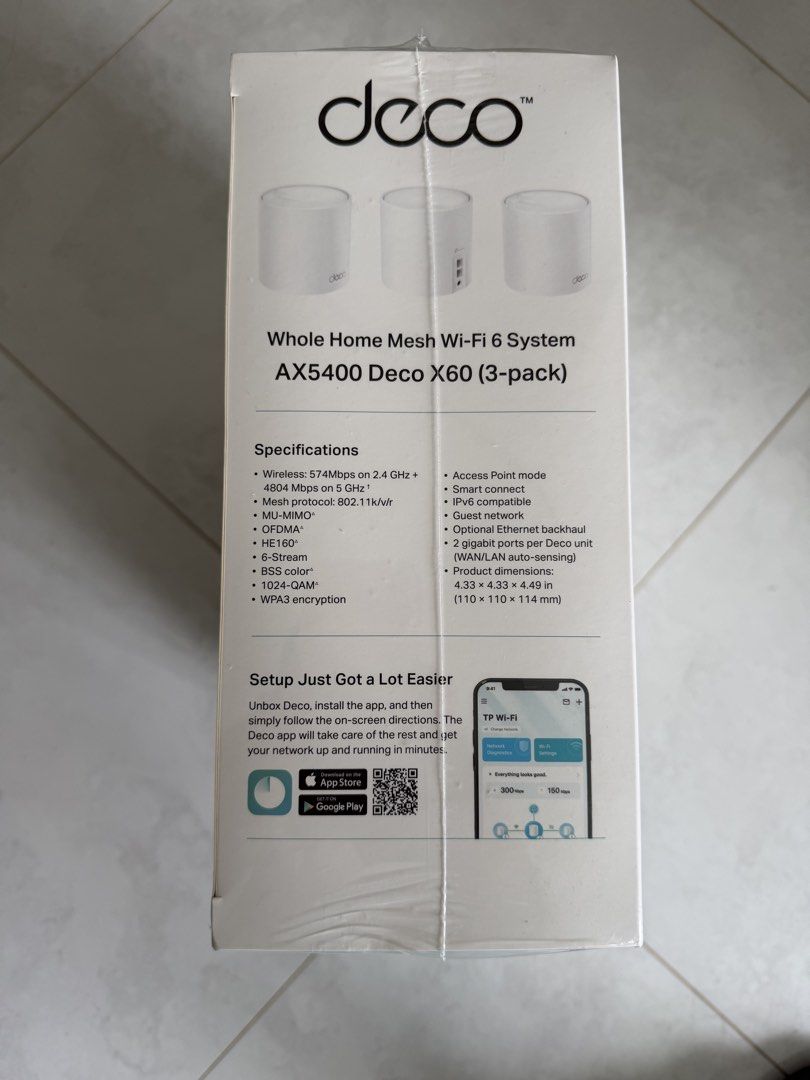TP-Link Deco AX5400 Whole Home Mesh Wi-Fi 6 System441059888155207682