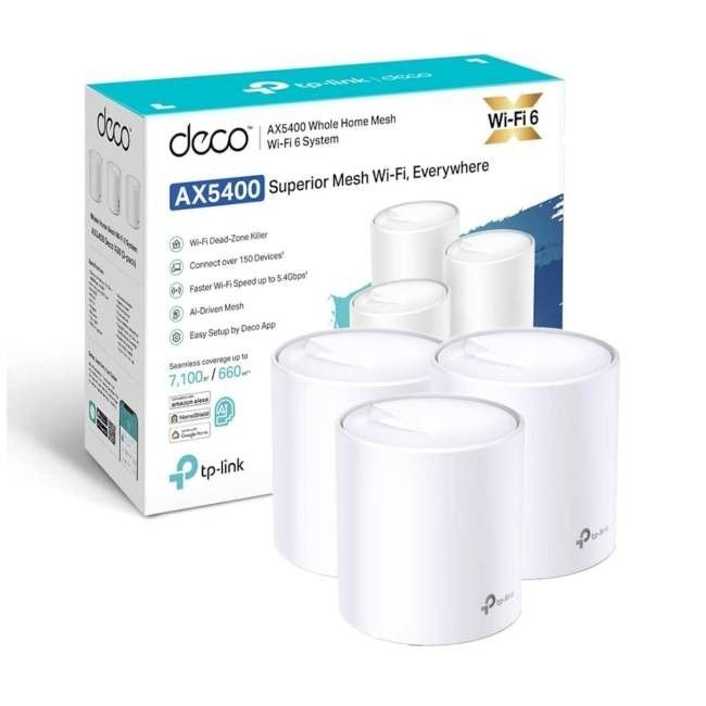 TP-Link Deco X60 Whole Home Mesh Wi-Fi 6 System