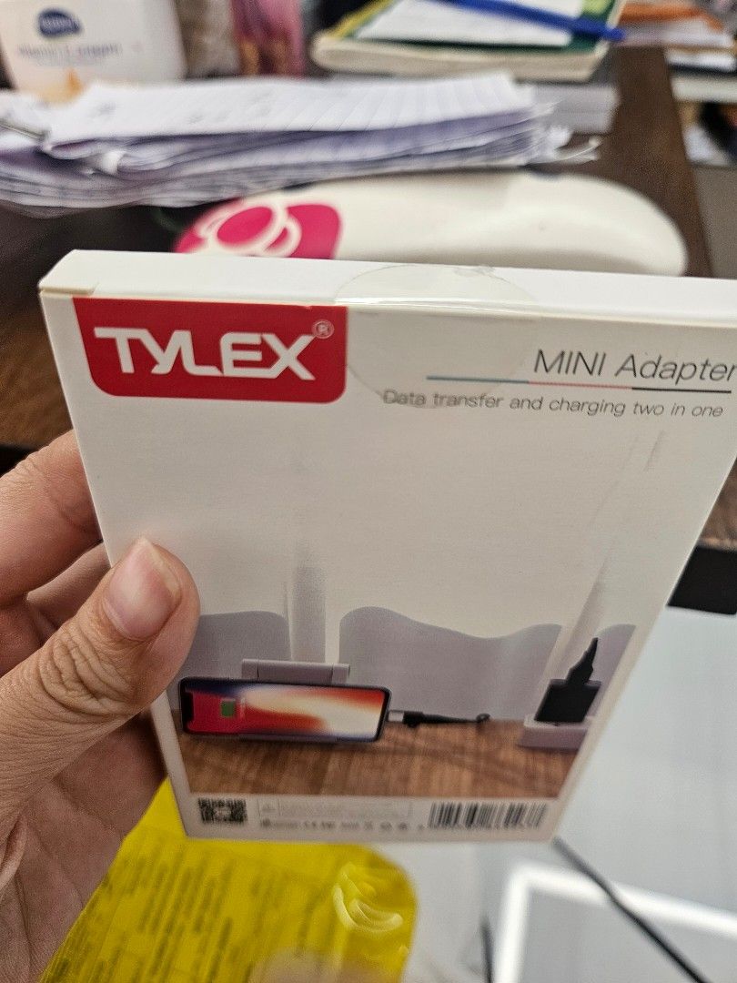 TYLEX XO168B Micro USB to Lightning Adapter (Category: Chargers & Cables) located in Caloocan City. Submitted by eunicegerm80358 (Listing ID 1435171201, Image 2). Description: - TYLEX XO168B Mini Adapter - Two-in-one design: Micro USB to Lightning - Supports data transfer - Supports charging up to 2.4A - Convenient and compact - I have 2 pcs.