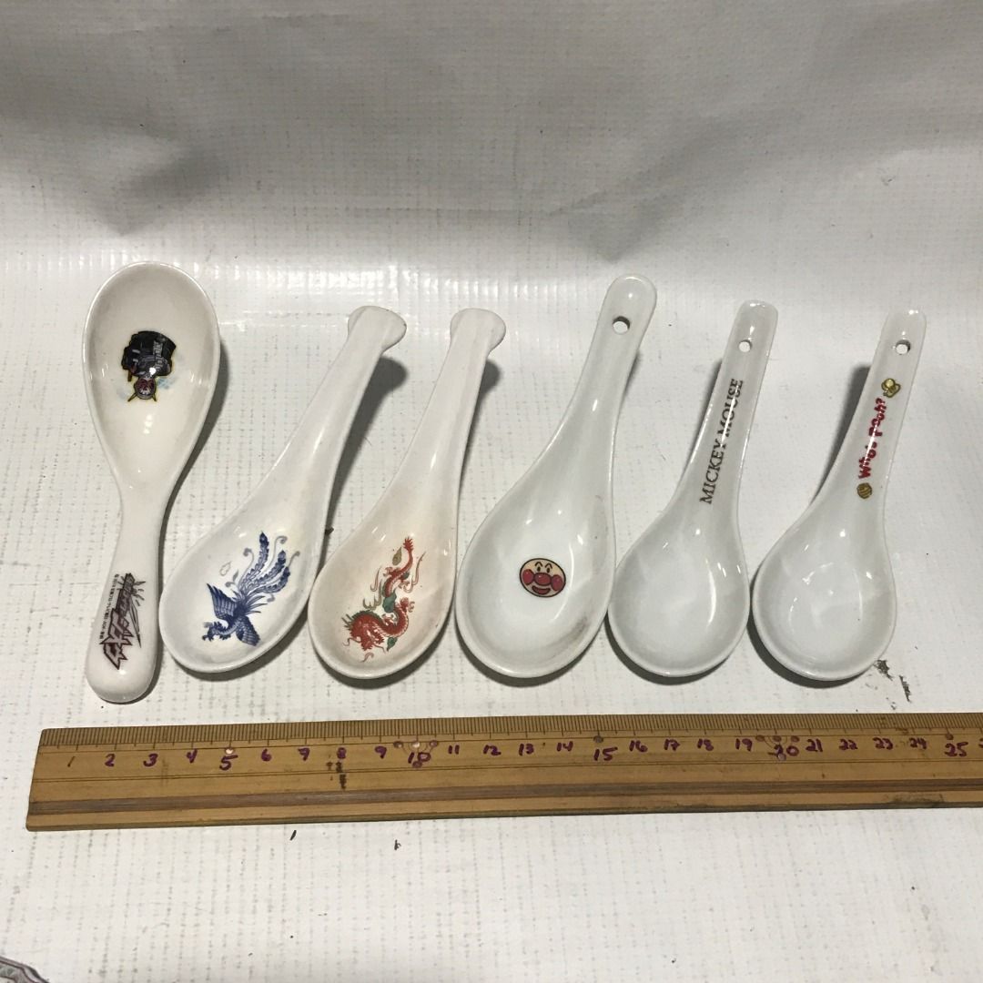 Vintage Ceramic Soup Spoons Set #4595 (Category: Dinnerware & Cutlery) located in Malabon City. Submitted by mldg.surplus (Listing ID 1435264295, Image 1). Description: MLDG Surplus Reminder: •Expect minimal flaws such as stain, lint, scratches etc. •No reservation, we can accept your offer, but it doesn't mean that the item is reserved. •No other picture. All pictures are posted already. •Battery operated items does not included battery when pur