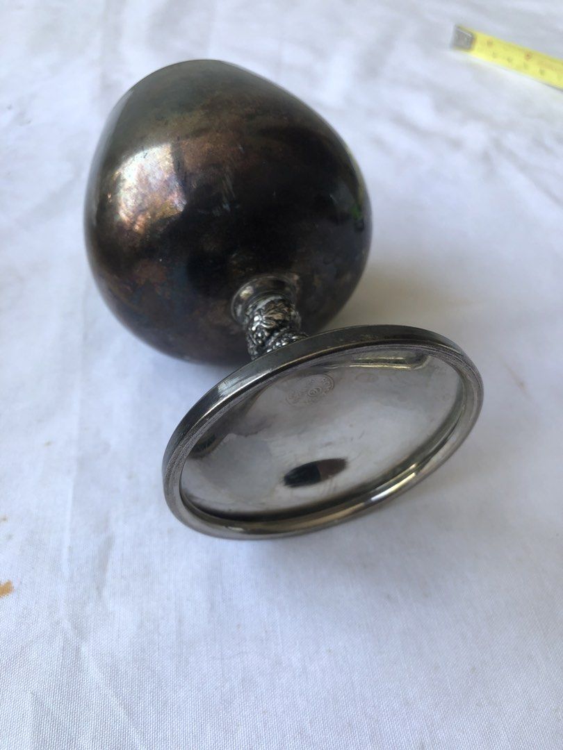 Vintage Silver-plated Goblet from Spain C4 (Category: Dinnerware & Cutlery) located in Paranaque City. Submitted by rookie33 (Listing ID 1435231770, Image 3). Description: Paranaque Gcash.