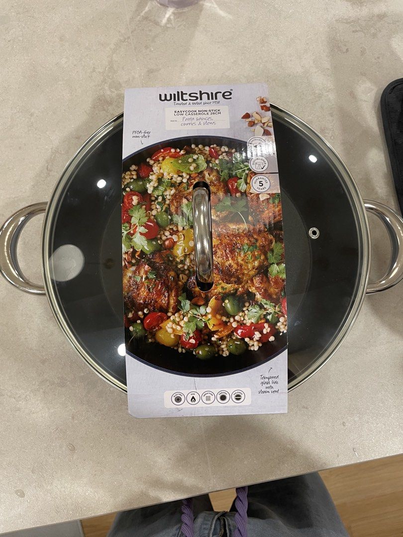 Wiltshire EasyCook Non-Stick Low Casserole 28cm