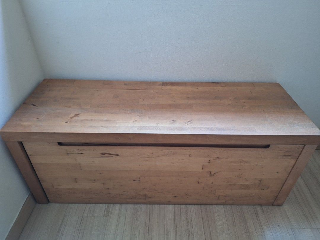 Wooden Storage Bench 2x