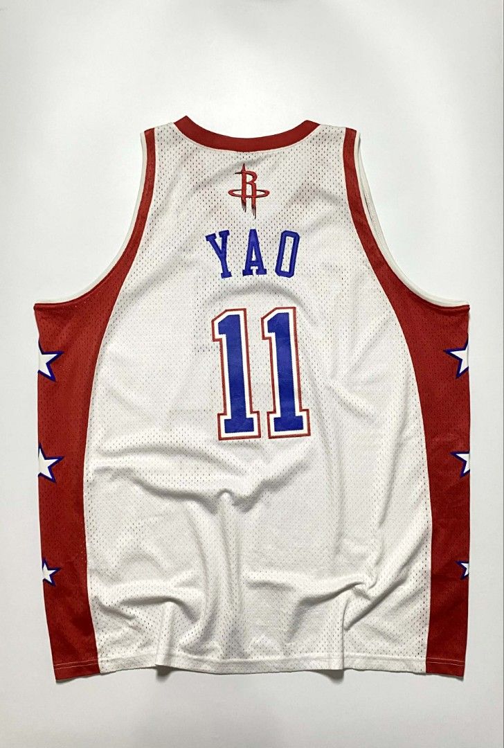 Y2k Yao Ming (All star game jersey) (Category: Activewear) located in Tarlac. Submitted by dinnuh4e (Listing ID 1435311788, Image 2). Description: Y2k Yao Ming (All Star Game Jersey) W 28 L 35 Vgood condition .