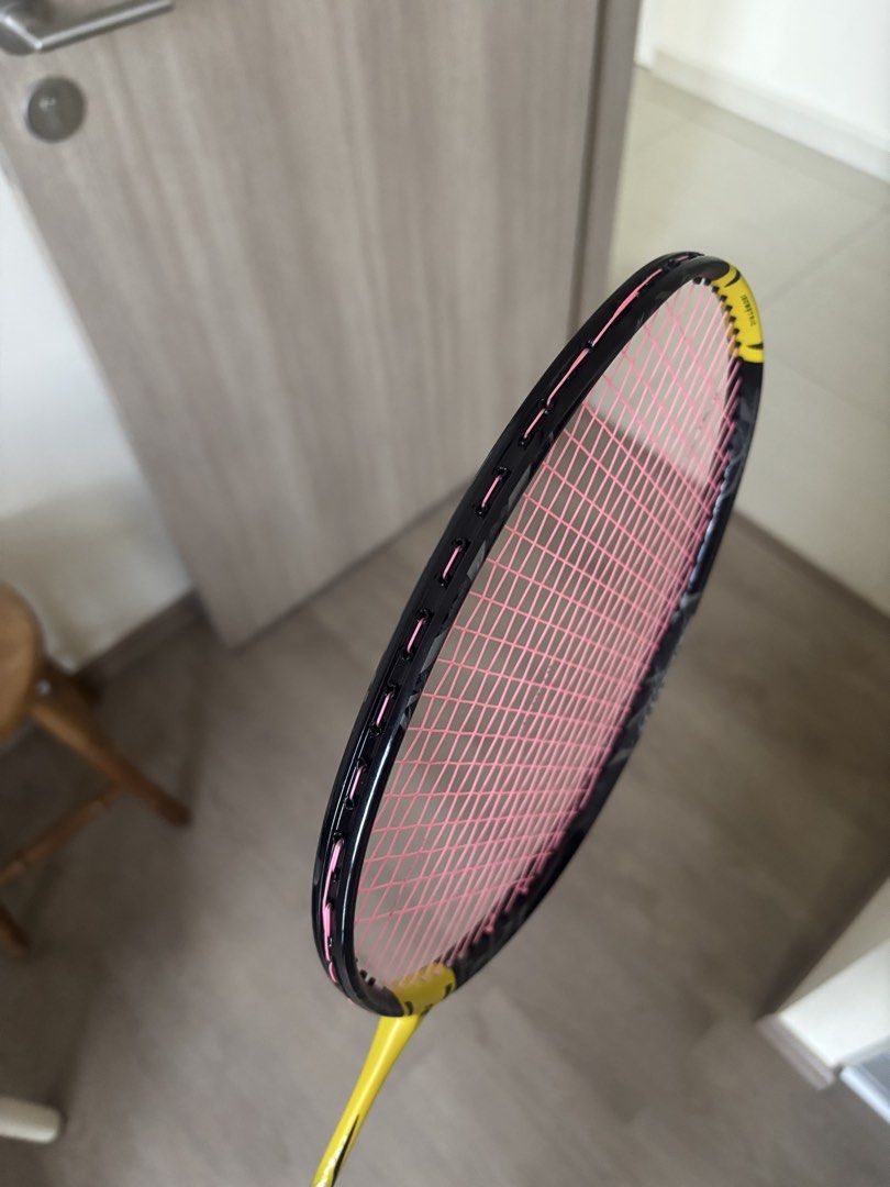Younex Racket Paper Yonex Nanoflare 1000Z 4UG5 Badminton Racket, Sports Equipment, Sports ...