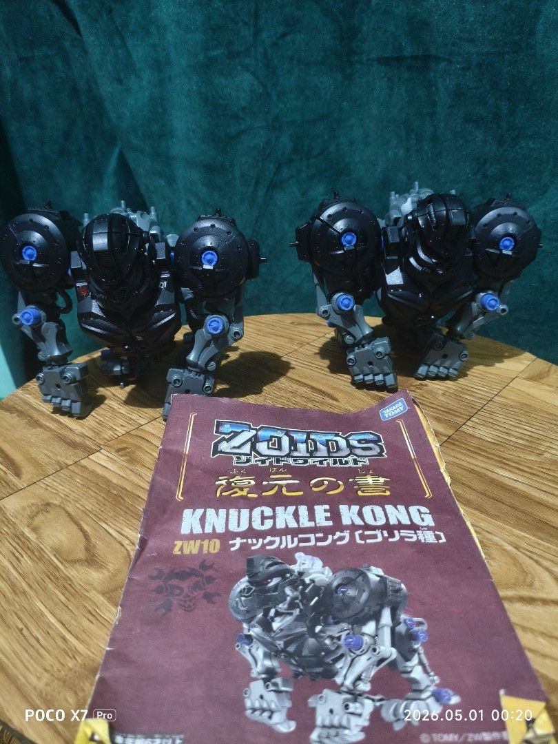 Zoids Knuckle Kong (Category: Action & Battle Toys) located in Baguio. Submitted by baguiobeans (Listing ID 1435317454, Image 1). Description: Wysiwyg, walang box.