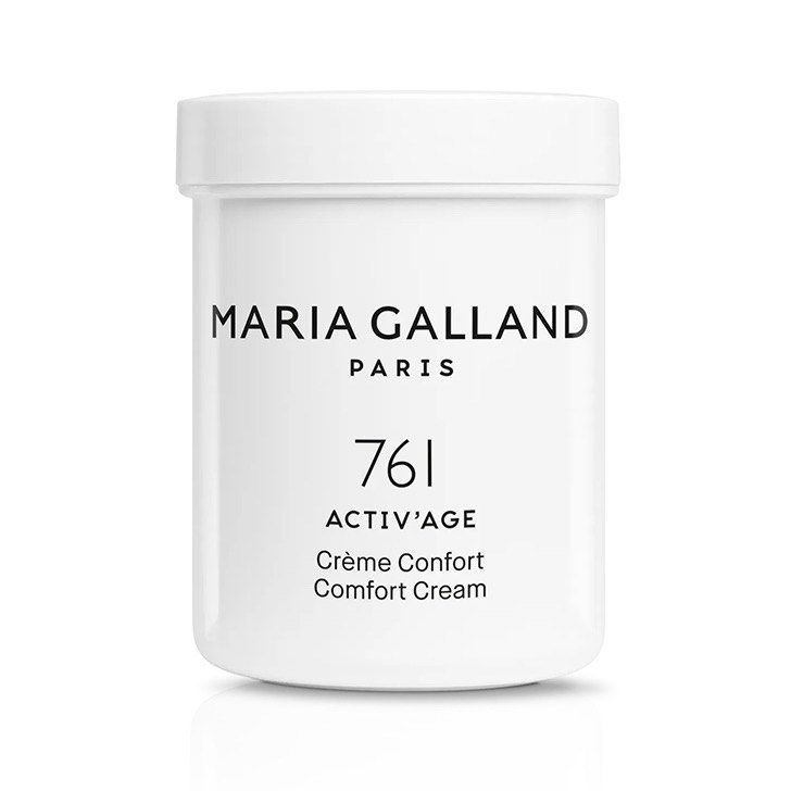 ❤️5500+好評包順豐‼️ Maria Galland 瑪琍嘉蘭 761 號活齡營養複合霜 Activ'Age Comfort Cream 125ml （分類：面部 - 面部護理）位於 Hong Kong。 由 wanok_cosmetics.shop 提交（商品編號 1430193250，圖片 1）。簡介： Maria Galland (瑪琍嘉蘭) 的 761 號活齡營養複合霜 (Activ’Age Comfort Cream)。它專為乾燥及成熟肌膚設計，旨在透過激活細胞活力來對抗老化痕跡。 產品核心功效 這款面霜的主要作用在於提升肌膚密度與緊致度： 強化肌膚密度： 含有雅枝竹葉胜肽與煙葉花胜肽，有助於改善肌膚厚度與密度，提升彈性並平滑皺紋。 滋養與修復： 豐富的營養複合成分可強化脂質屏障，深層滋潤肌膚，防止水分流失。 細胞保護： 利用紅桑子與腰豆幹細胞提取物，舒緩肌膚泛紅不適，並增強細胞能量（ATP）製造，對抗光老化與氧化損傷。 主要成分 朝鮮薊 (Artichoke) 葉胜肽： 