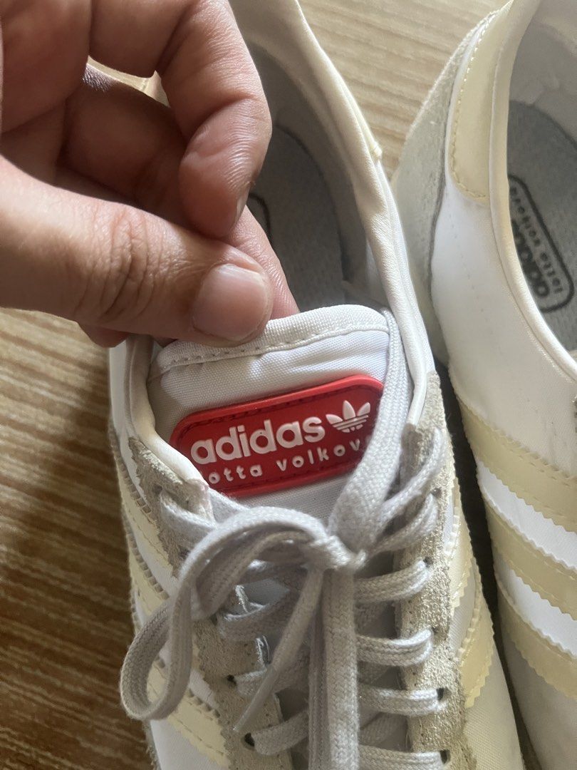 adidas SL 72 Lotta Volkova (Category: Sneakers) located in Pasay City. Submitted by thejunkclosetph (Listing ID 1430064407, Image 2). Description: Adidas SL 72 x Lotta Volkova Cloud white colorway Size 5.5US mens, 7 womens Issue: sole sep Used only a few times No box.