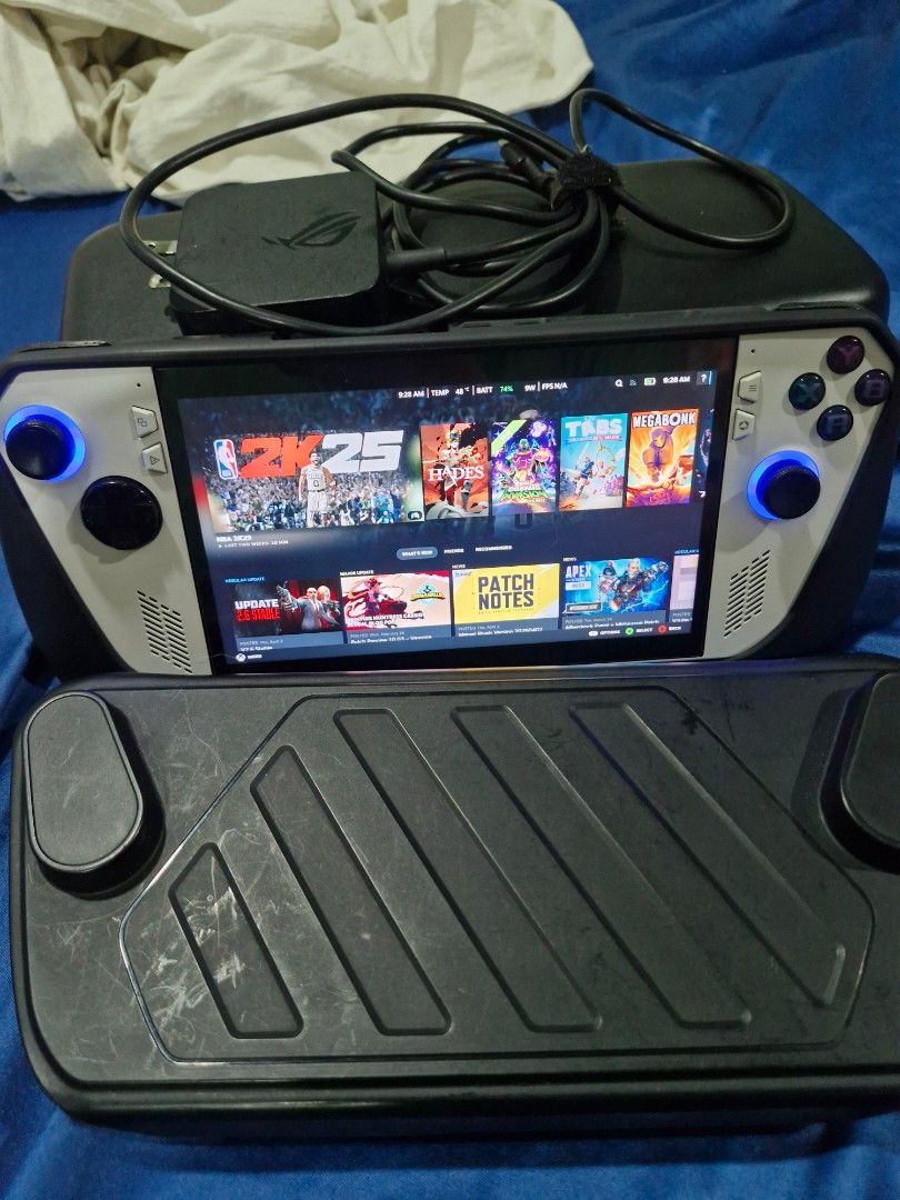 ASUS ROG Ally Z1 Extreme 512gb upgraded batt, Video Gaming, Video Game ...