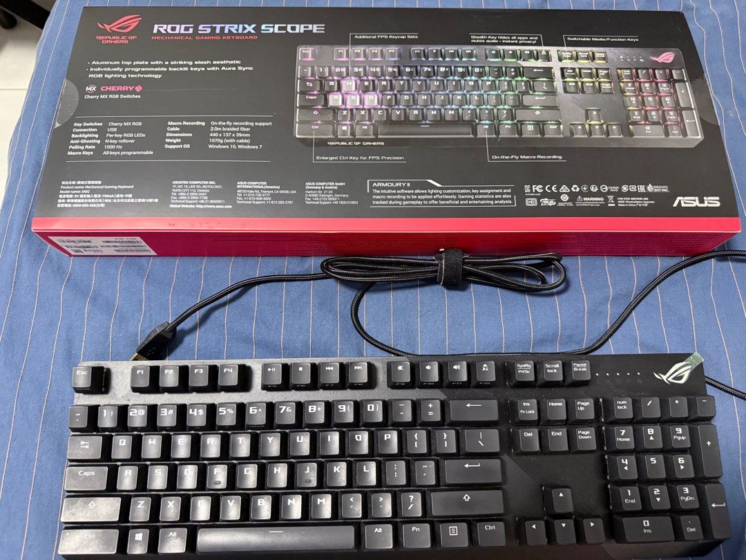 ASUS ROG Strix Scope Mechanical Gaming Keyboard502173435974789122