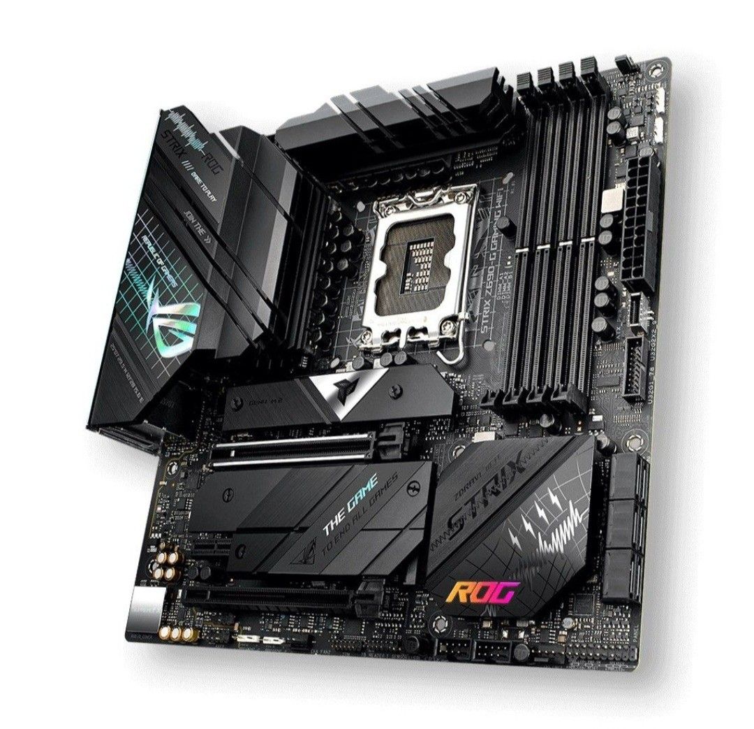 ASUS ROG Strix Z690-F Gaming WiFi Motherboard, Computers & Tech, Parts ...