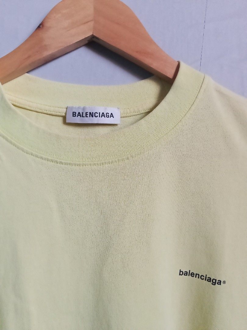 Balenciaga Yellow T-shirt (Category: Tshirts & Polo Shirts ) located in Lingayen. Submitted by mjaymerin (Listing ID 1430064849, Image 2). Description: ..
