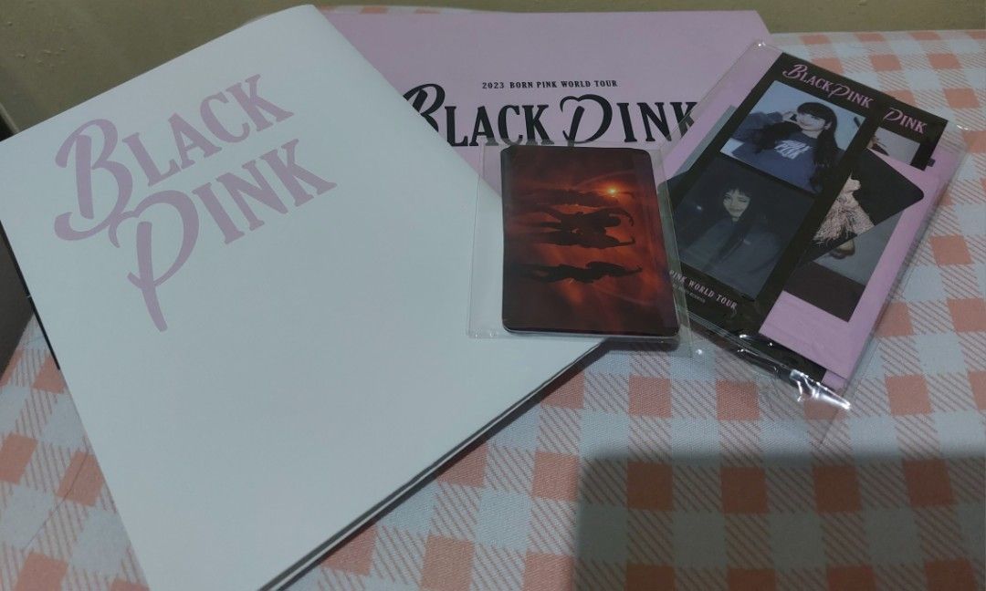 BLACKPINK Photocard Collection (Category: K-Wave Merchandise) located in Taguig. Submitted by ei101 (Listing ID 1430032446, Image 2). Description: ❗️SELLING BLACKPINK MERCH❗️ Selling assorted Blackpink Merch Condition: Good as new Nakakeep sa safe box The Game (Reve Ver.) - 450php The Game PC (#1 and #3) - 450php Photobinder (Bornpink World tour) - 850php Photopackage (Bornpink World tour) - 700php (incomplete) Rosé 2024 SG - 1800php RFS Need fun