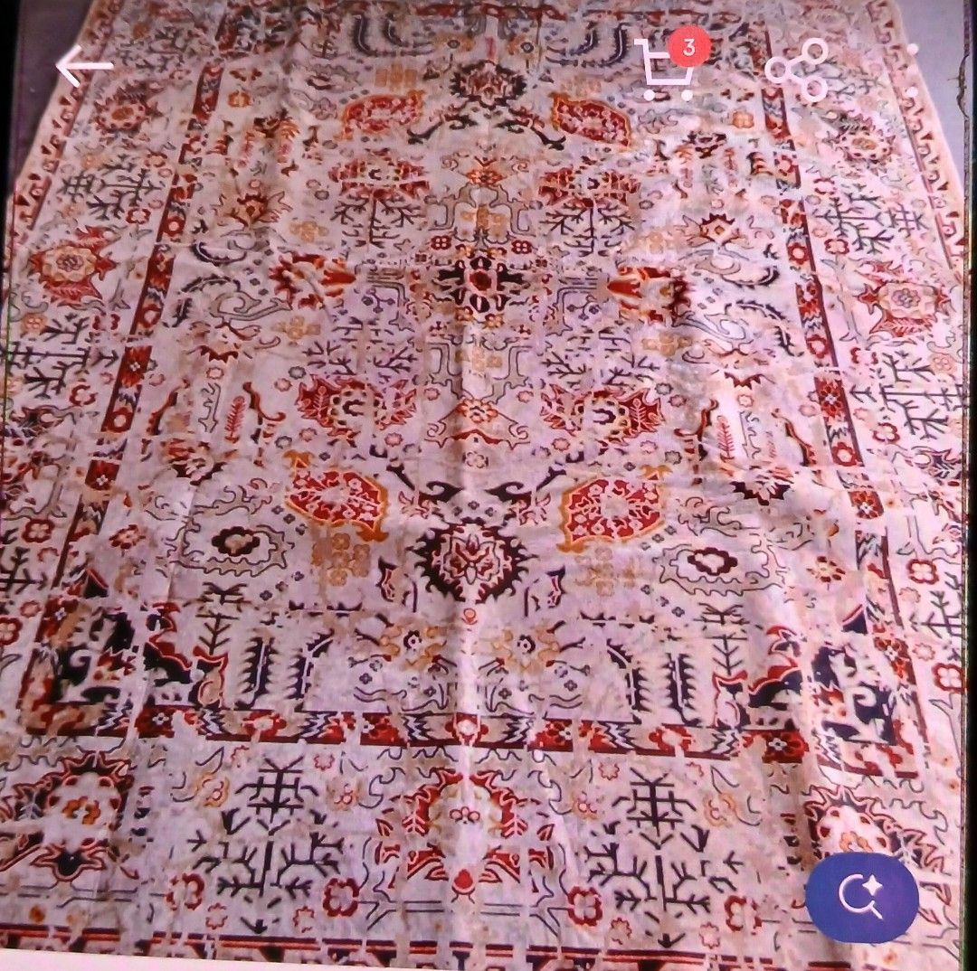 Carpet (Category: Carpets & Mats) located in Singapore. Submitted by b0n_appetit (Listing ID 1430197421, Image 1). Description: 70 by 85 inch price totally cheap and in good condition. meet up at my block..