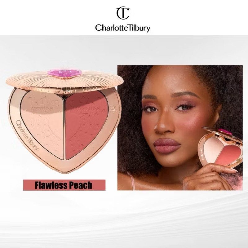 Authentic Charlotte Tilbury Pillow talk Blush (Category: Makeup) located in Quezon City. Submitted by luxuryangelsmnl (Listing ID 1430183872, Image 3). Description: CHARLOTTE TILBURY PILLOWTALK BEAUTY SOULMATES BLUSH ✧ Brand new ✧ Available in shades Flawless Pink or Flawless Peach ✧ Dm for Orders! 💸 1900 𖥦 ✧ Terms and conditions: ✔️ 50% DOWNPAYMENT ✔️ Gcash/Maya payment only (Cash for meet ups only) ✔️ Lalamove, J&T, Angkas, Grab (Cash/GCash D