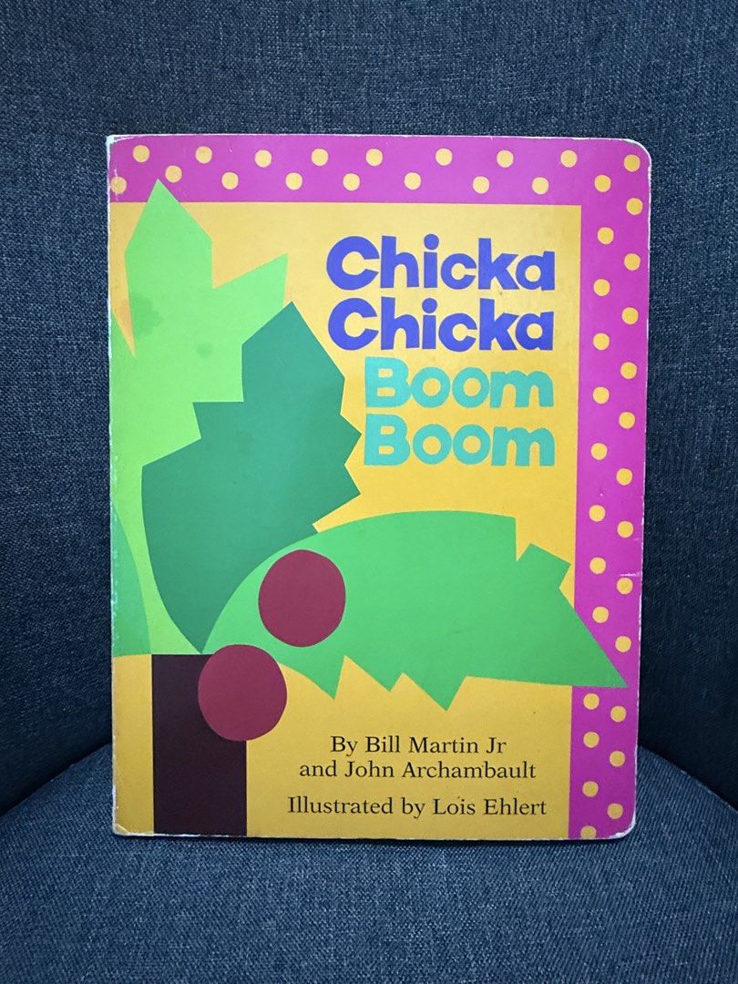 Chicka Chicka Boom Boom (Category: Children's Books) located in Pasig City. Submitted by ceedeevee (Listing ID 1430081871, Image 1). Description: Big board book Signs of use.