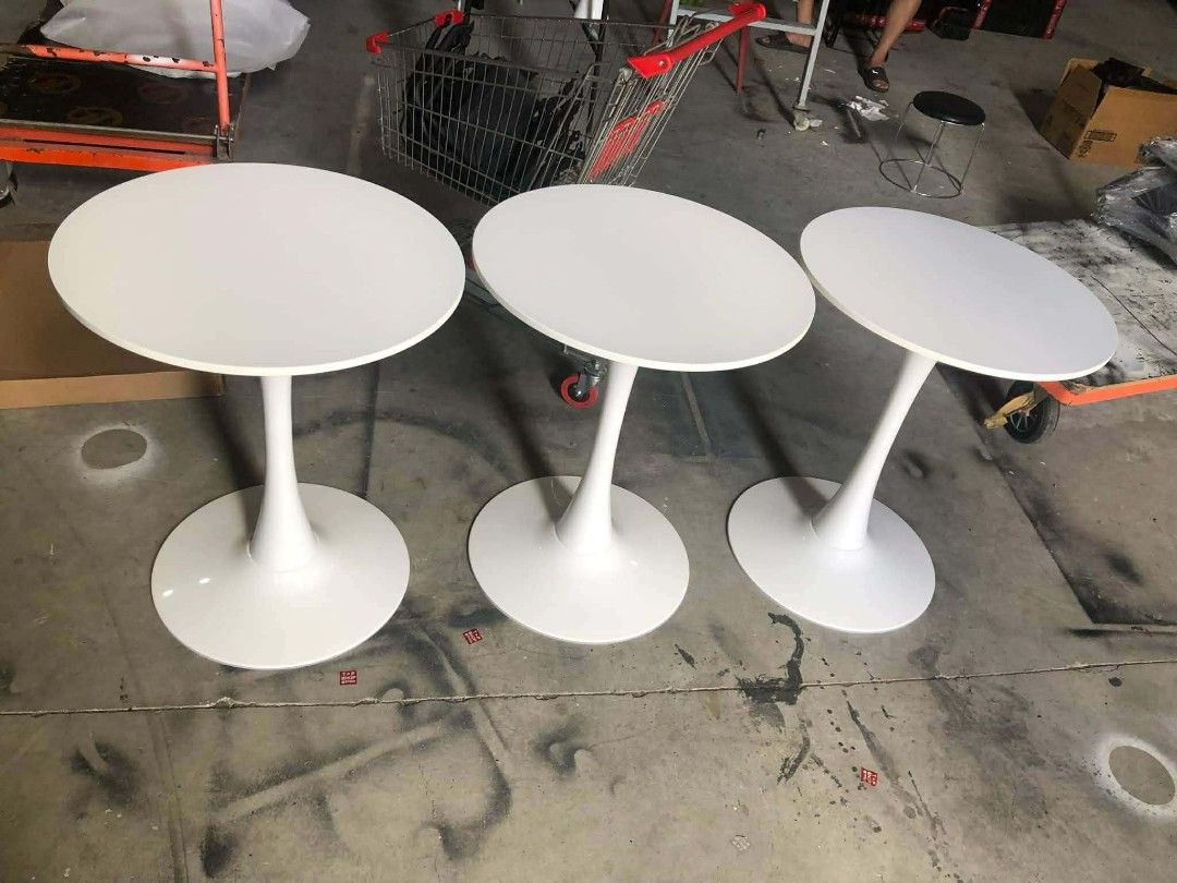 Cocktail dining table and chairs (Category: Outdoor Furniture) located in Manila. Submitted by zealriver.a645b0 (Listing ID 1430072490, Image 3). Description: 1 set for only 3700 Modern and stylish cocktail dining table set perfect for small spaces, cafés, balconies, patios, or outdoor areas. The set includes 1 round cocktail table and 2 comfortable chairs. It has a minimalist design that makes any space look clean and elegant. ✔ Durable and stur