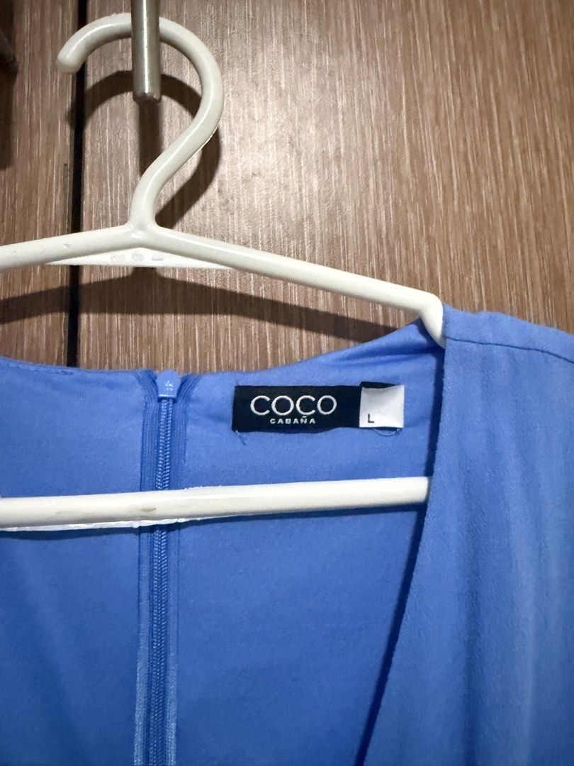 Coco Cabana Blue Summer Dress (Category: Dresses) located in Davao. Submitted by drewbuys (Listing ID 1430085750, Image 2). Description: Bought inside SM Dep Store! A bit revealing cleavage wise but perfect for summer!.