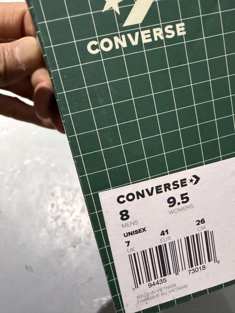 Converse x Le fleur 1908 jogger size 8US (Category: Sneakers) located in Los Banos. Submitted by ajokjacobe (Listing ID 1430167576, Image 2). Description: Used only 3x 10k original price Selling it for only P5500 RFS: too many shoes .